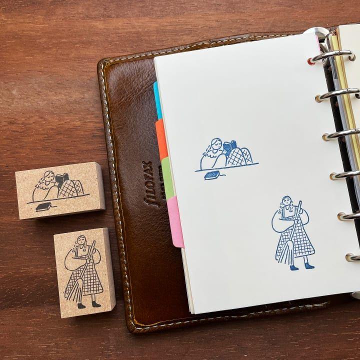 Stamp Marche Rubber Stamp - Cleaning