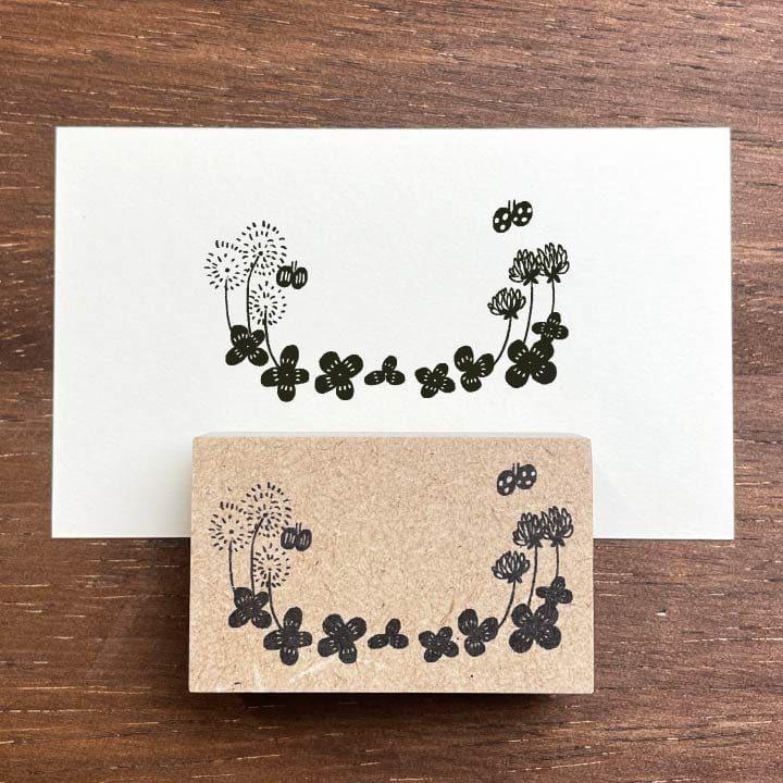 Stamp Marche Rubber Stamp - Clover