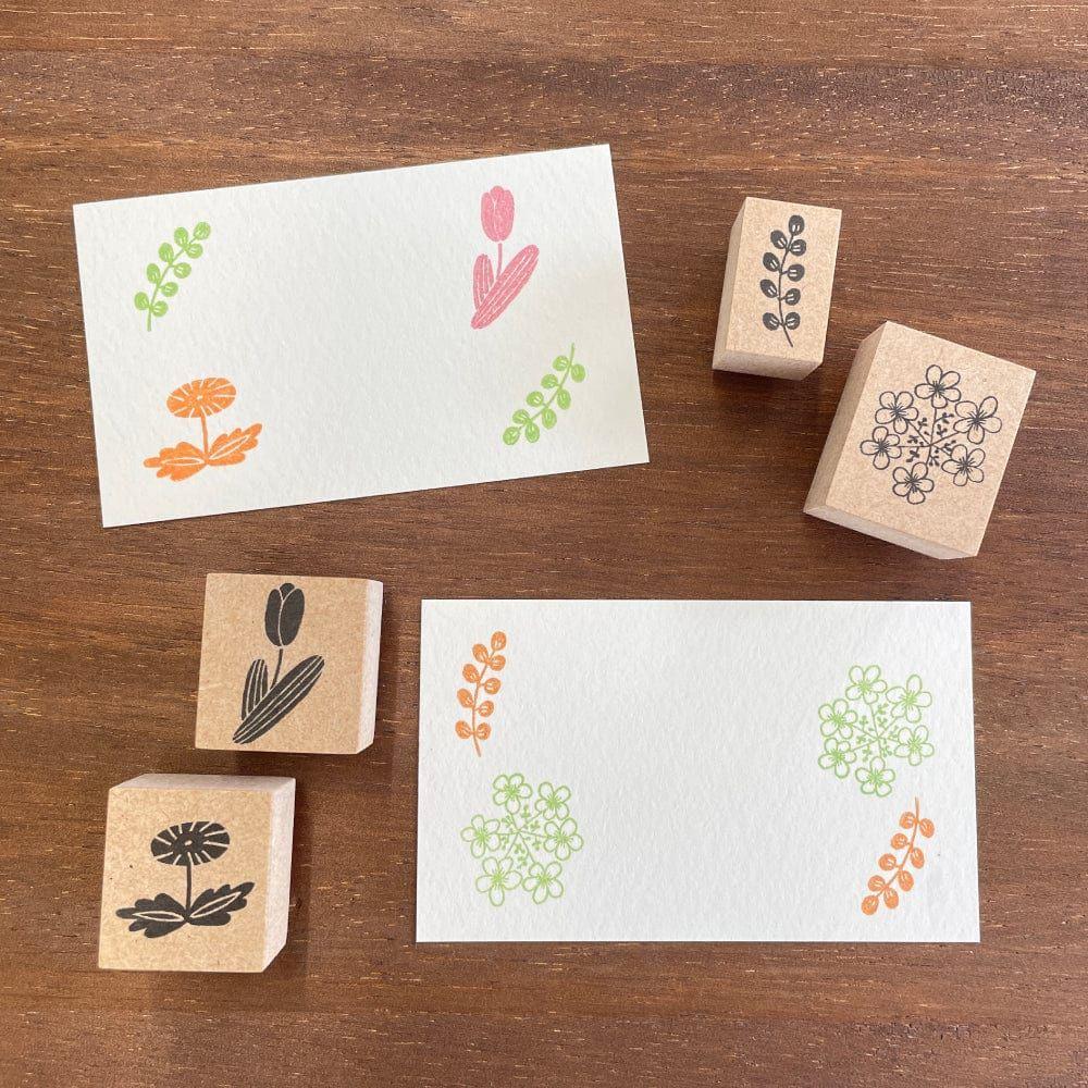 Stamp Marche Rubber Stamp Creator's Stamp Set - Spring Flower