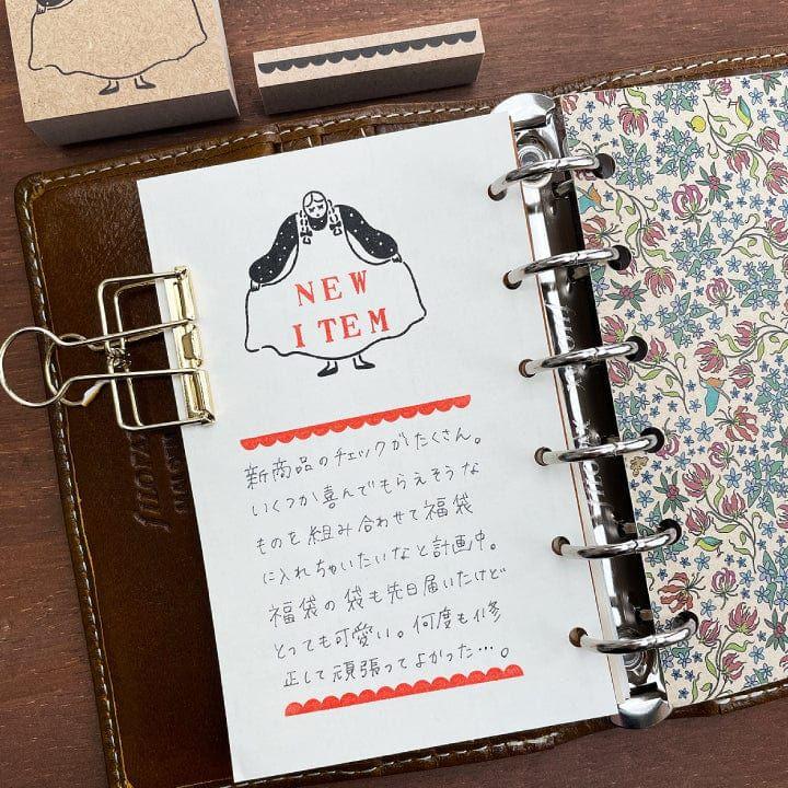 Stamp Marche Rubber Stamp - Ojigi (Bow)
