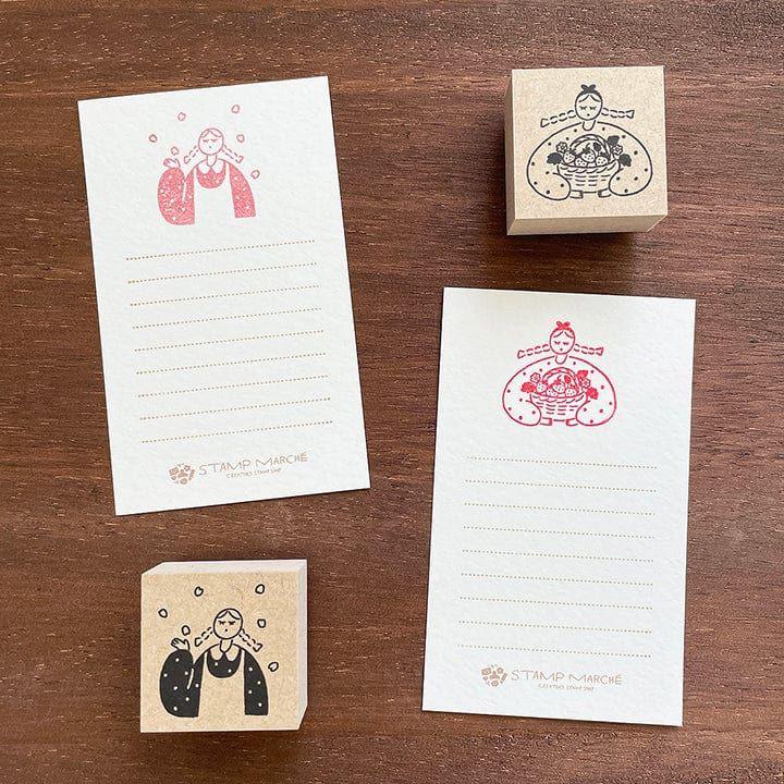 Stamp Marche Rubber Stamp - Sakura