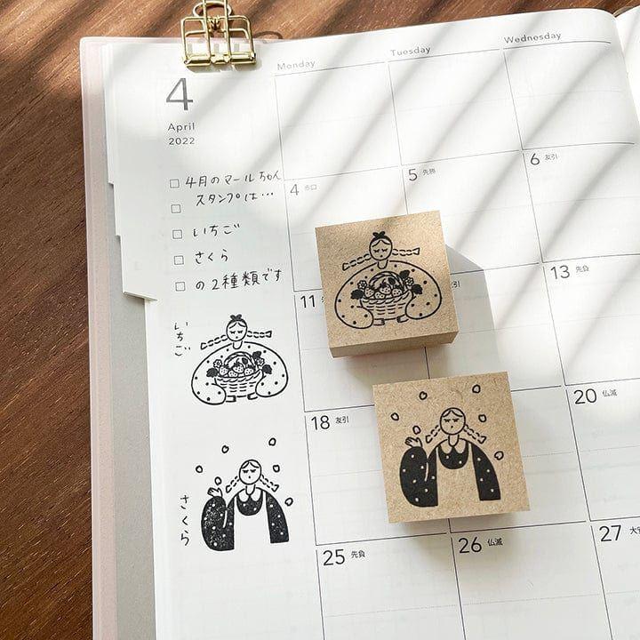 Stamp Marche Rubber Stamp - Sakura