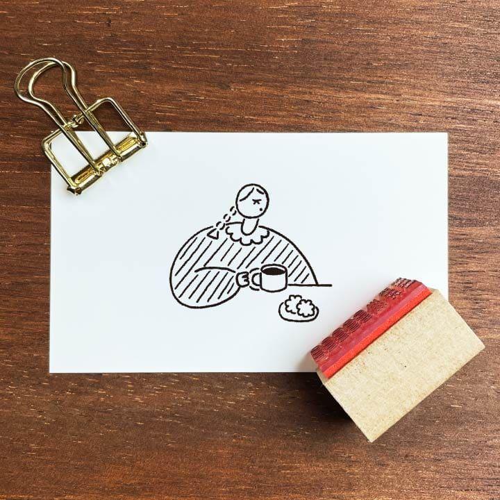 Stamp Marche Rubber Stamp - Sweets