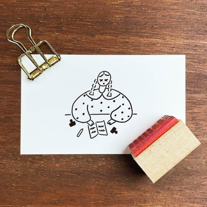 Stamp Marche Rubber Stamp - Time A