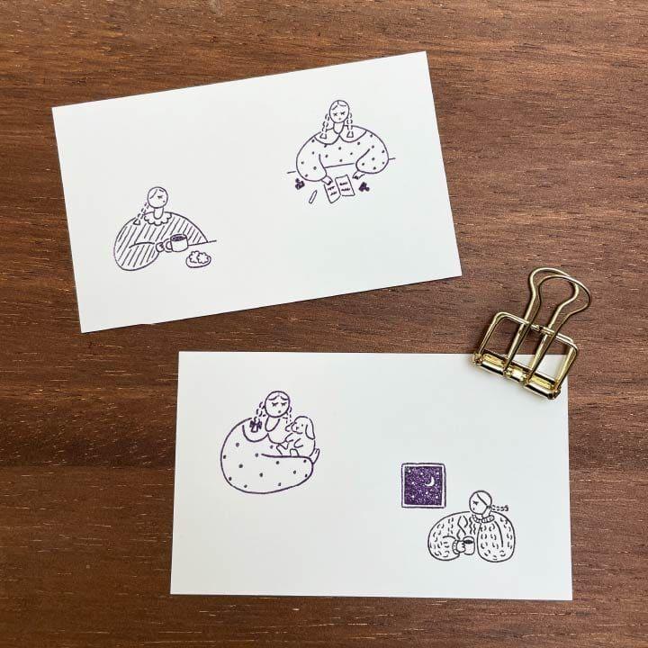 Stamp Marche Rubber Stamp - Time A