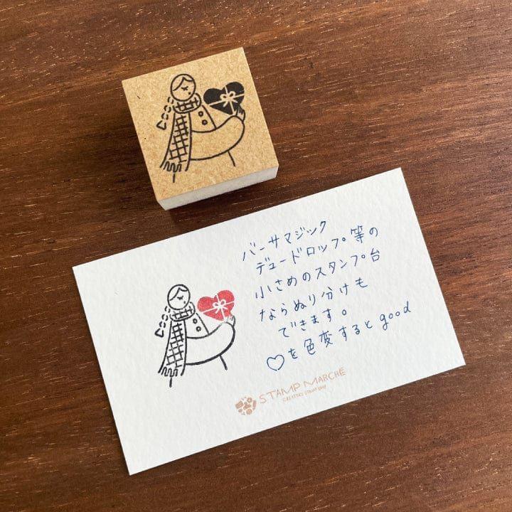 Stamp Marche Rubber Stamp - Valentine A