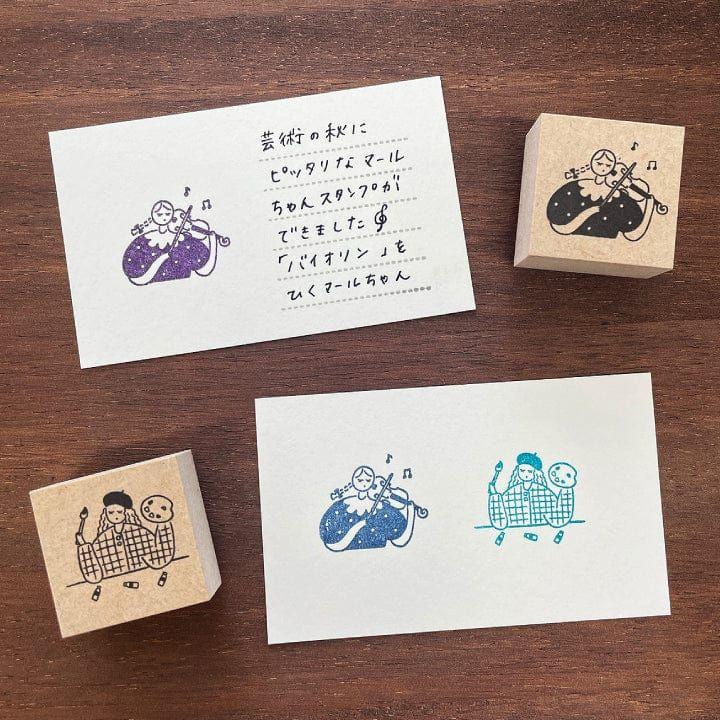 Stamp Marche Rubber Stamp - Violin