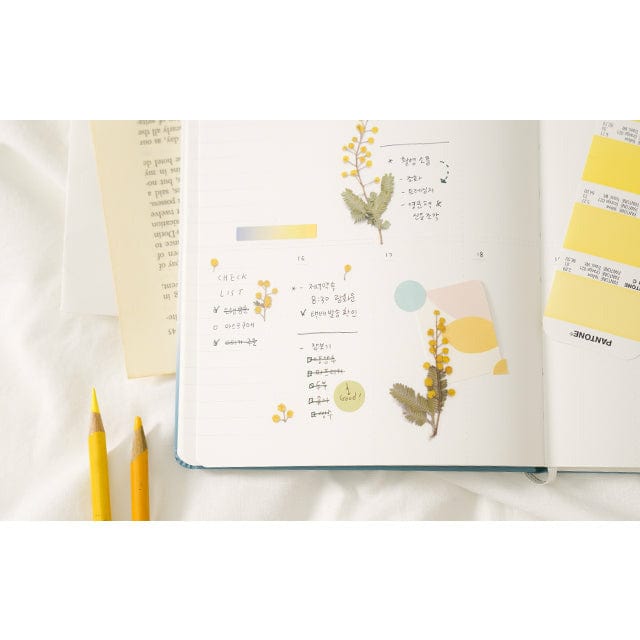 Appree Pressed Flower Sticker - Mimosa