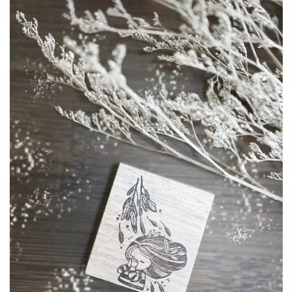Black Milk Project Rubber Stamp - Dear God (Girl Praying)
