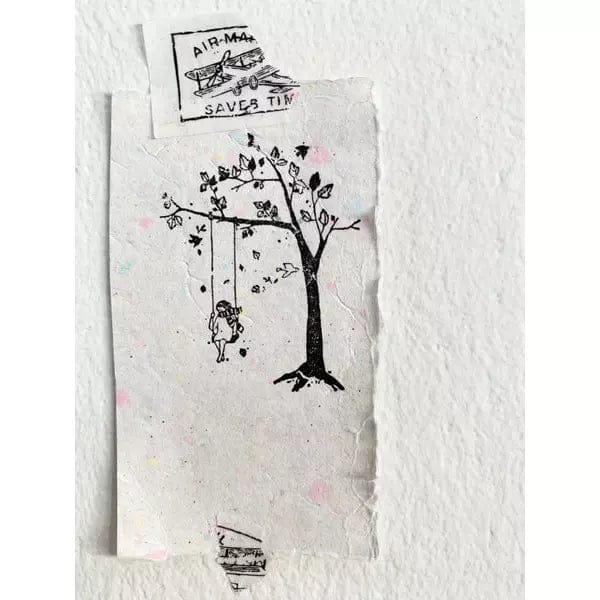 Black Milk Project Rubber Stamp - Swing