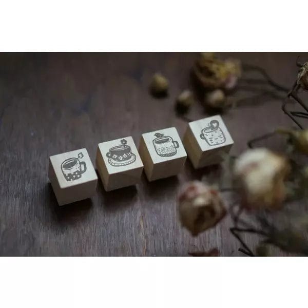 Black Milk Project Rubber Stamp - Tea Time (Mini Set)