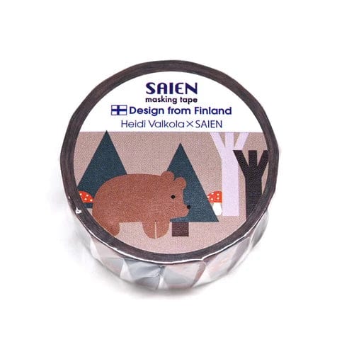 Heidi Valkola X SAIEN Masking Tape - Bear