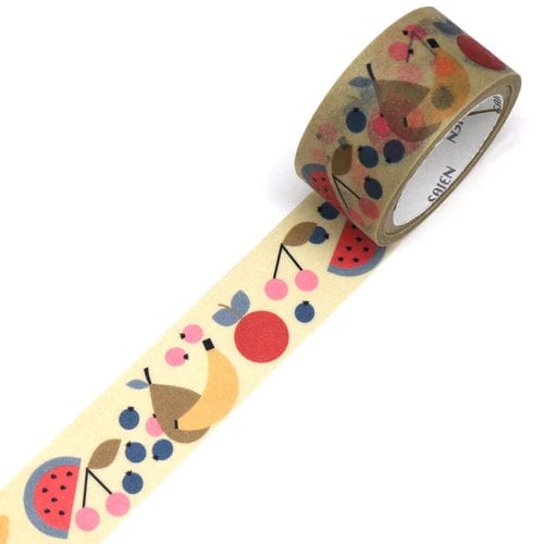 Heidi Valkola X SAIEN Masking Tape – Fruits