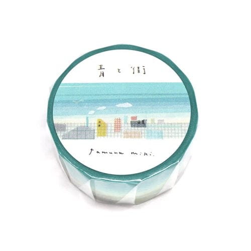 Miki Tamura X SAIEN Masking Tape - Blue and City