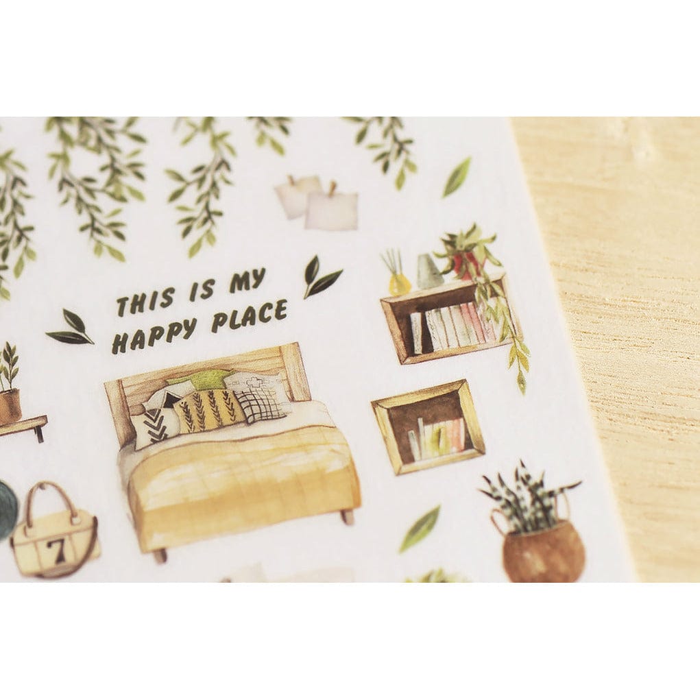 MU Lifestyle Print-On Sticker 114 - This Is My Happy Place