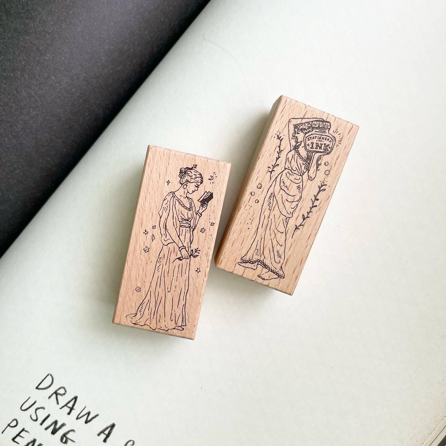 PION Rubber Stamp - Stationery Goddess (stamp set)