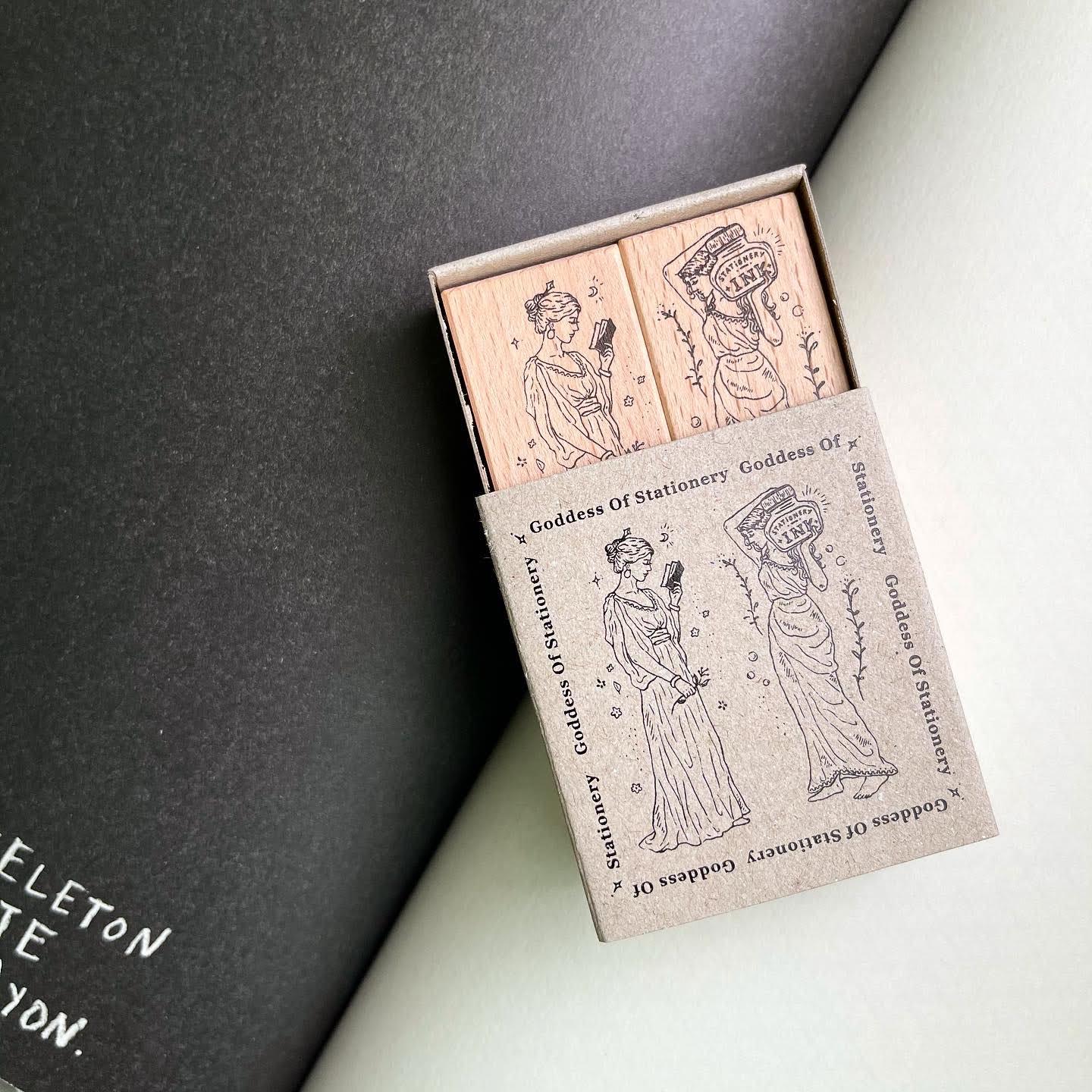 PION Rubber Stamp - Stationery Goddess (stamp set)