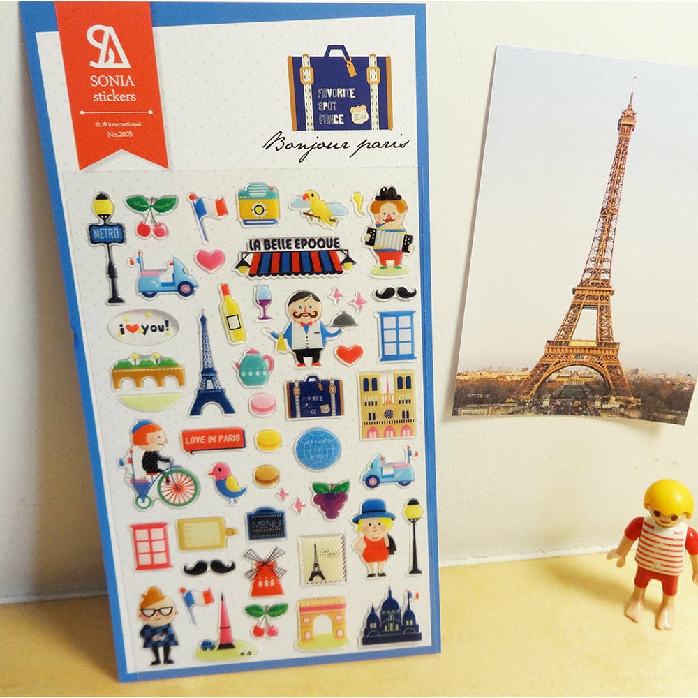 Suatelier Sonia Sticker - Bonjour Paris