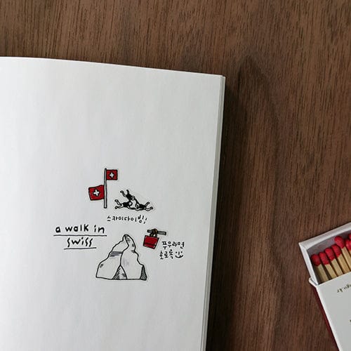 Suatelier Sticker - A Walk in Swiss