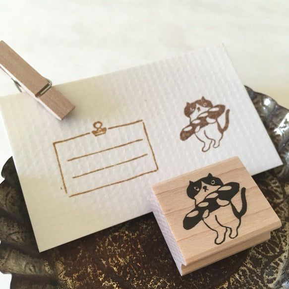 Hankodori Rubber Stamp - Memo (Small)
