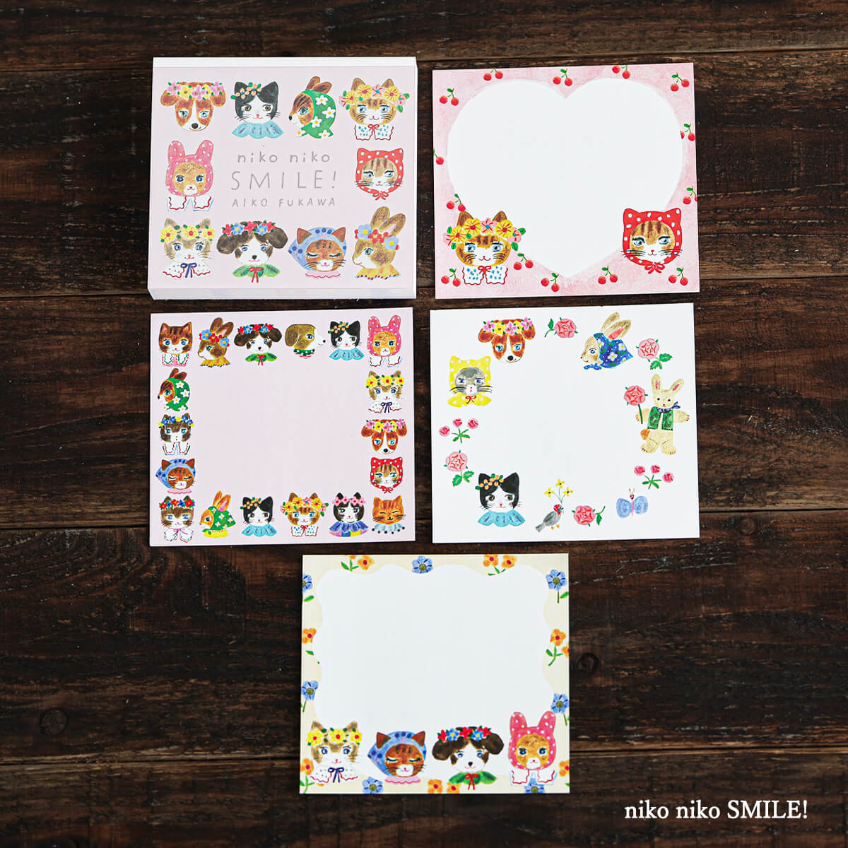 Cozyca Products x Aiko Fukawa Block Memo Pad