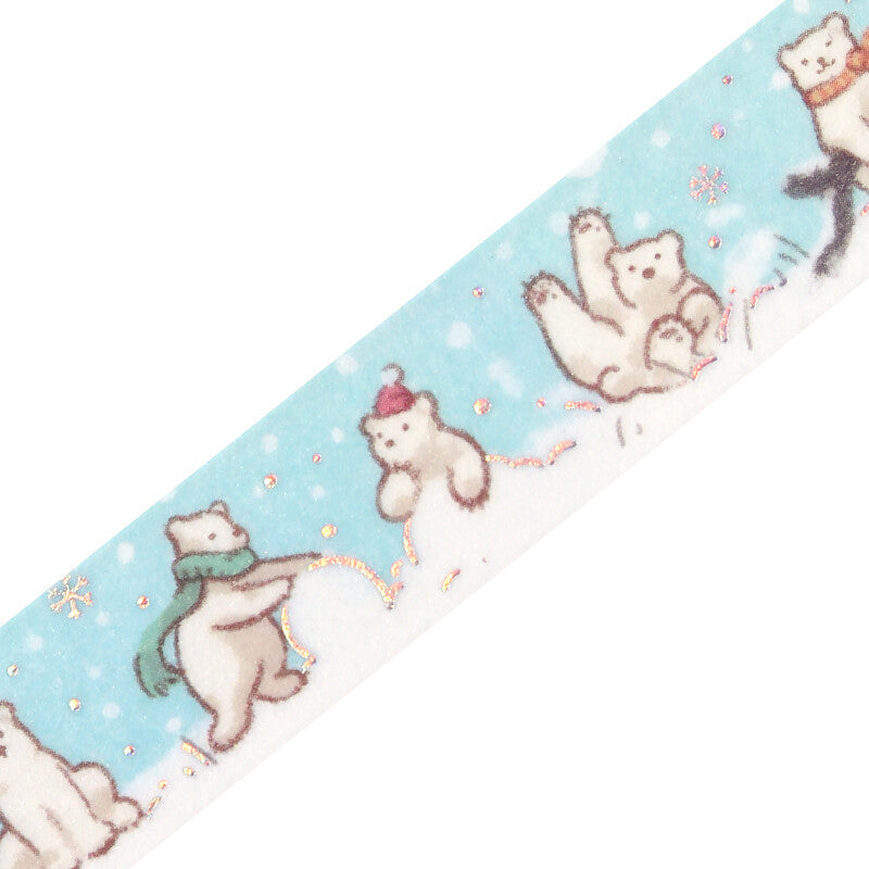 BGM Winter Limited Collection Masking Tape - Bear