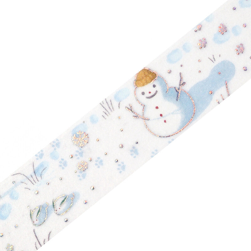 BGM Winter Limited Collection Masking Tape - Snow Play