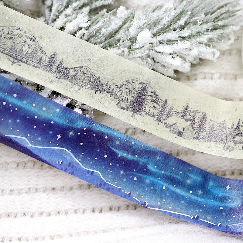 BGM Winter Limited Collection Masking Tape - Aurora