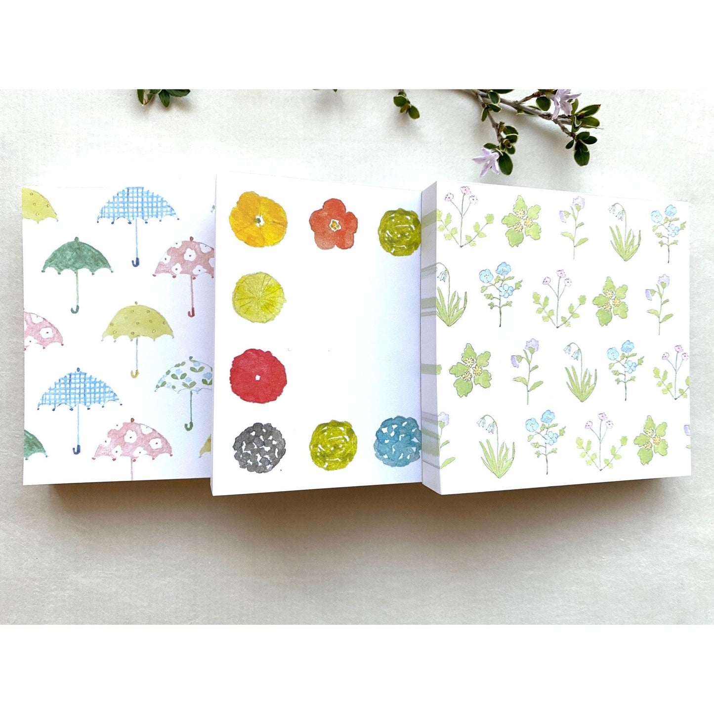 Seitousha Block Memo Pad - Over the Winter