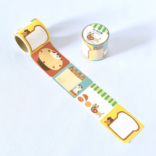 Papier Platz x Concombre Sticky Note Roll - Bread Festival