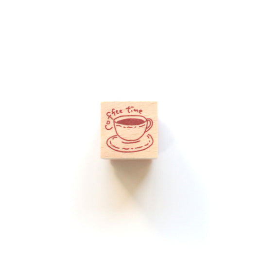 Forme. Rubber Stamp - Coffee Time