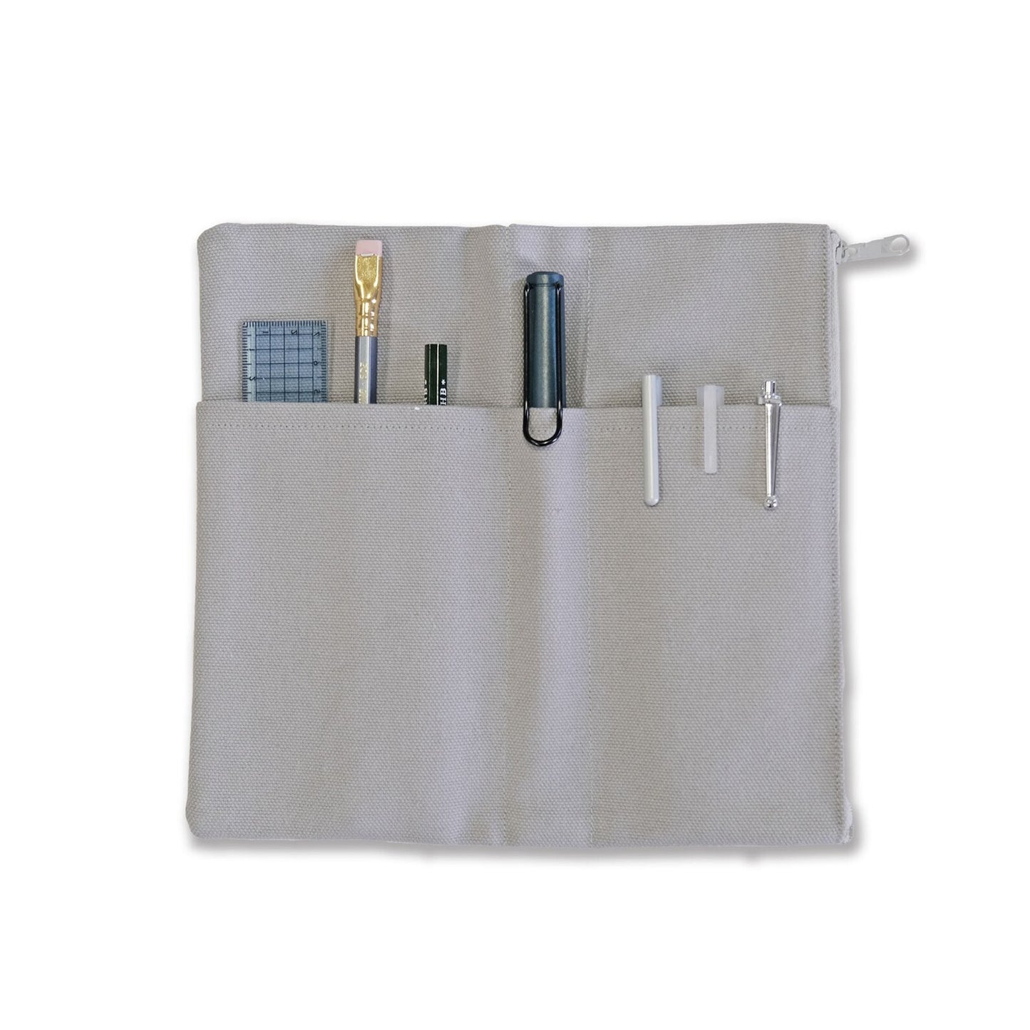 Yamamoto Ro-Biki Canvas Cover / Pouch - Cool Gray