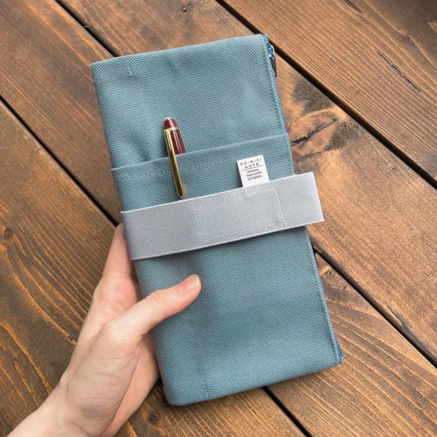 Yamamoto Ro-Biki Canvas Cover - Vintage Blue