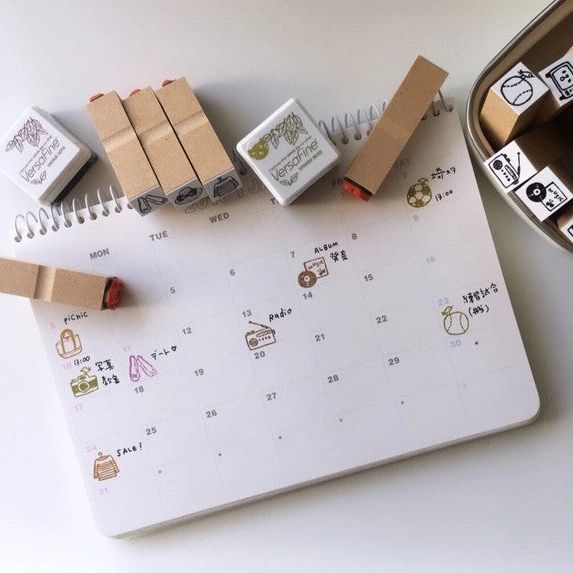 Hankodori Rubber Stamp - Mini Stamp