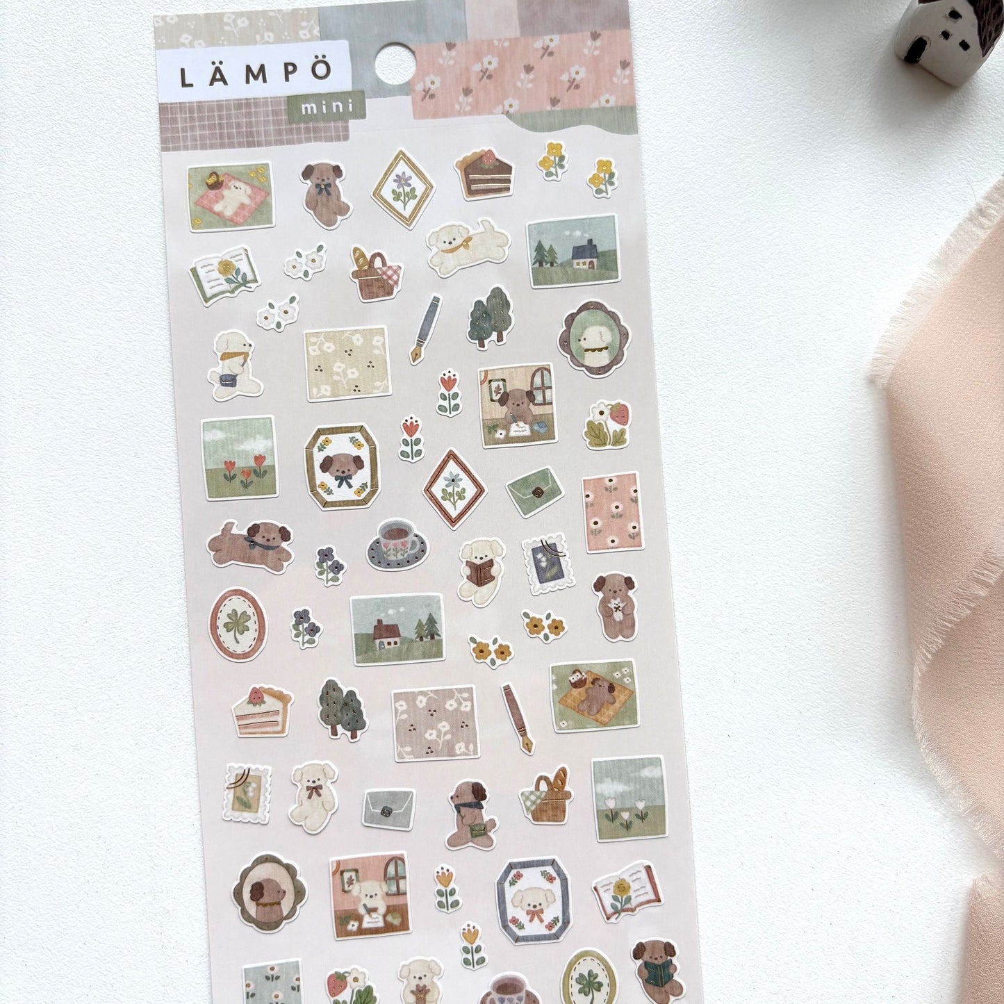 Mind Wave Lampo Mini Sticker - Dog and Late Afternoon