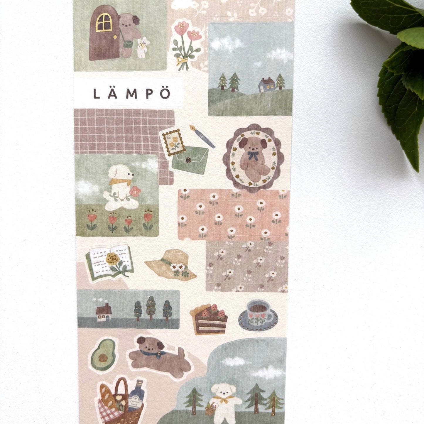 Mind Wave Lampo Sticker - Dog and Late Afternoon