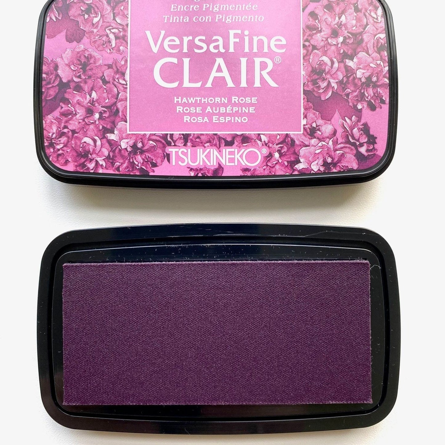 Tsukineko VersaFine Clair Stamp Ink Pad - Hawthorn Rose