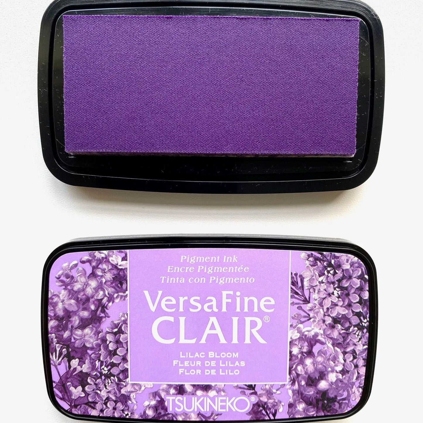 Tsukineko VersaFine Clair Stamp Ink Pad - Lilac Bloom