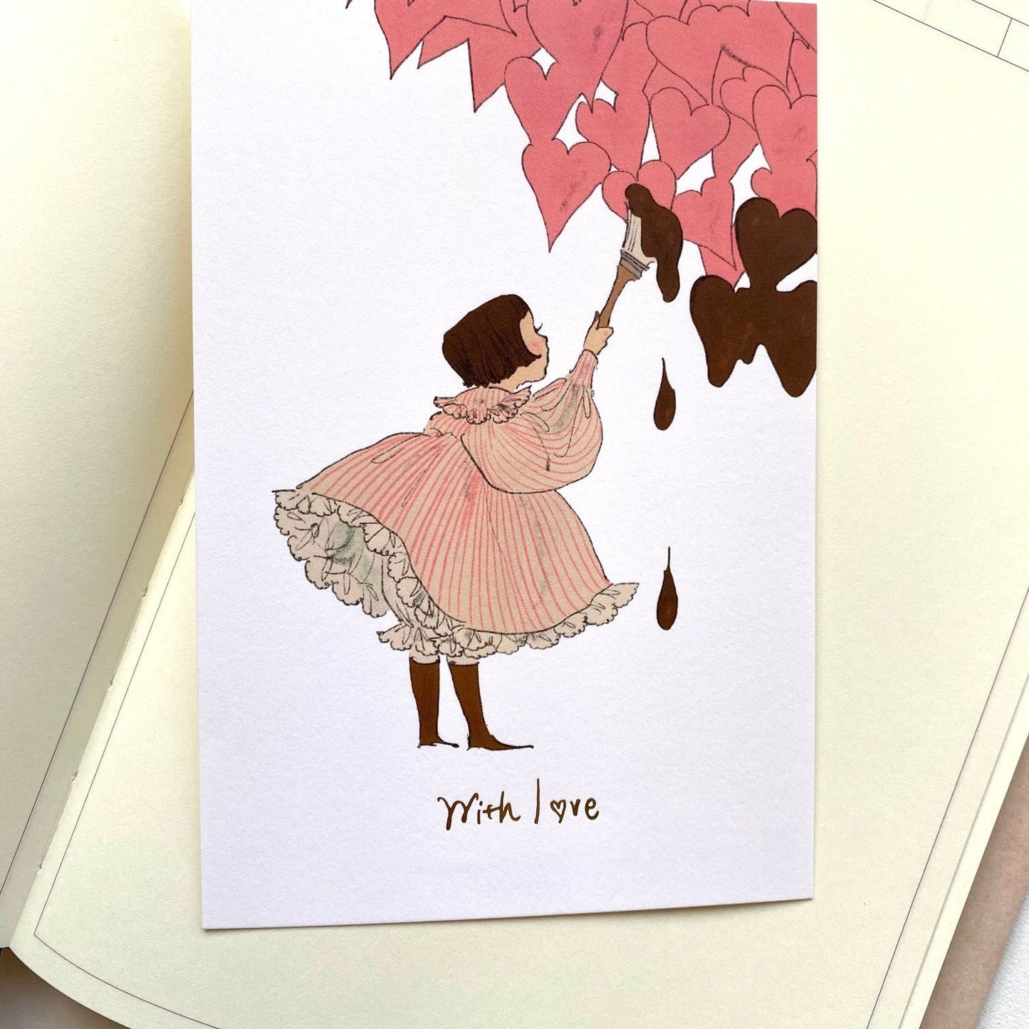 Rei Kurahashi Postcard - With Love