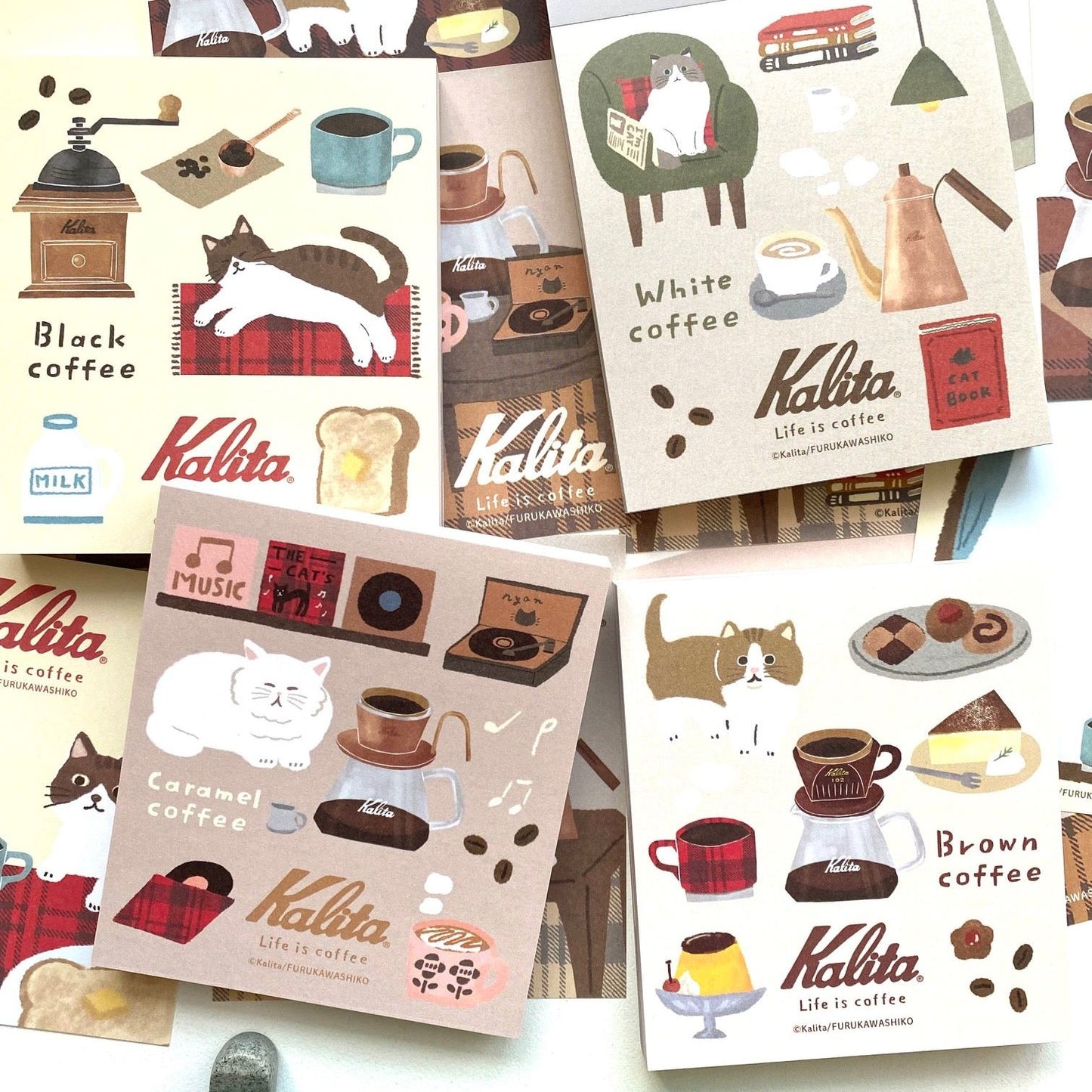 Kalita x Furukawa Paper Works Memo Pad - Black Coffee