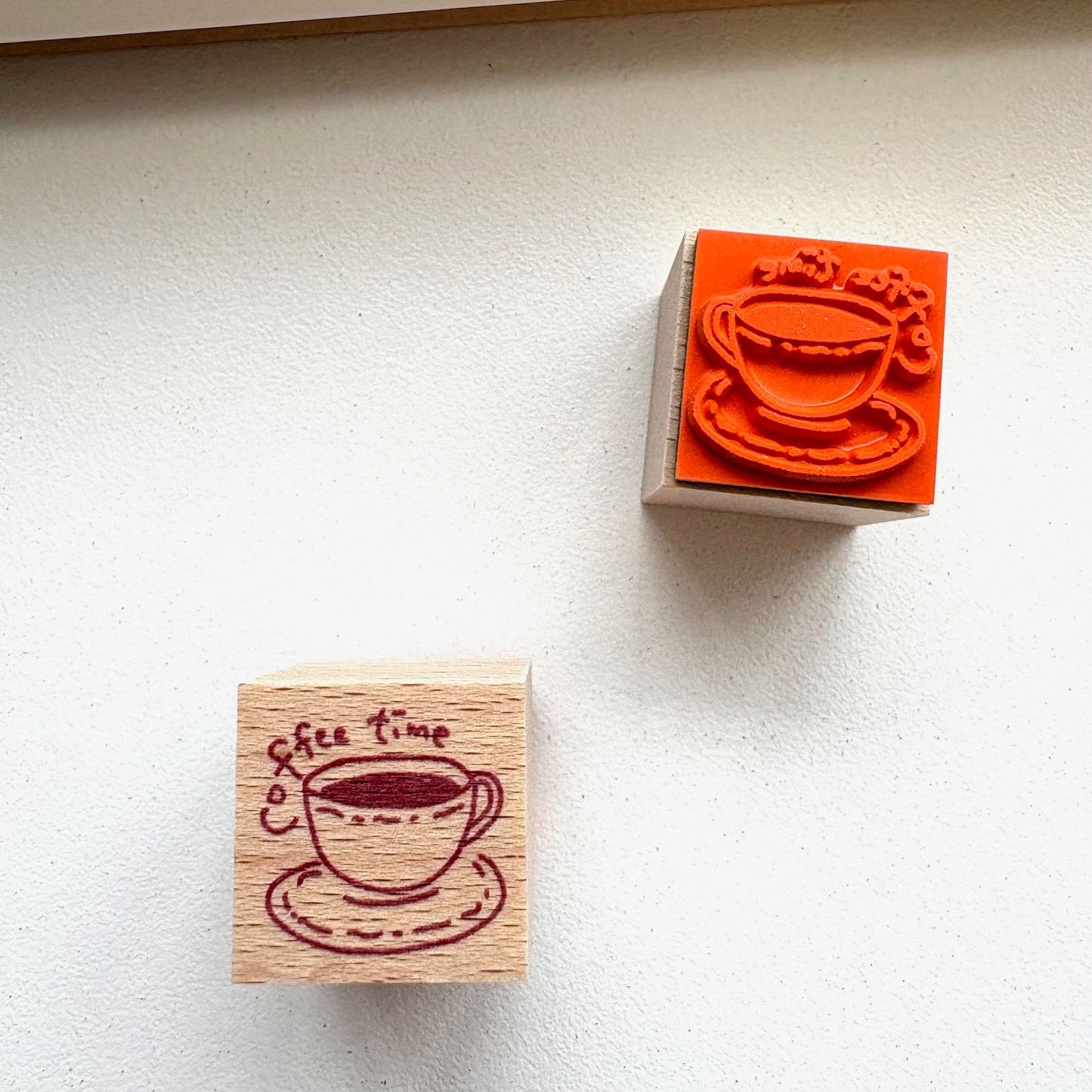 Forme. Rubber Stamp - Coffee Time