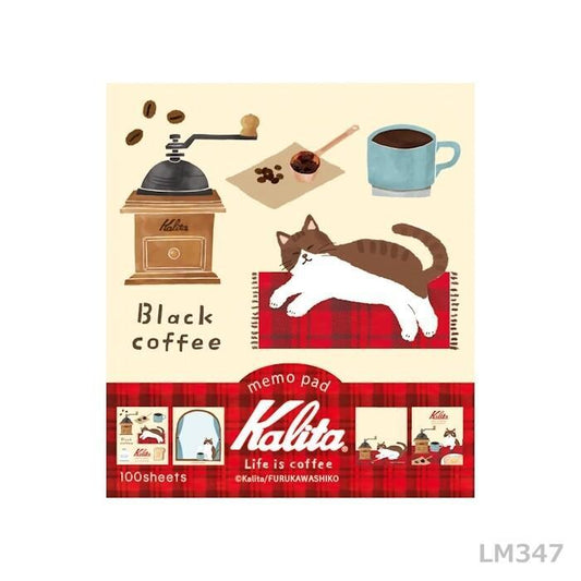 Kalita x Furukawa Paper Works Memo Pad - Black Coffee