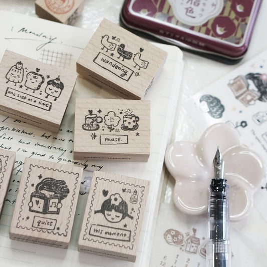 Black Milk Project Rubber Stamp - This Moment Series