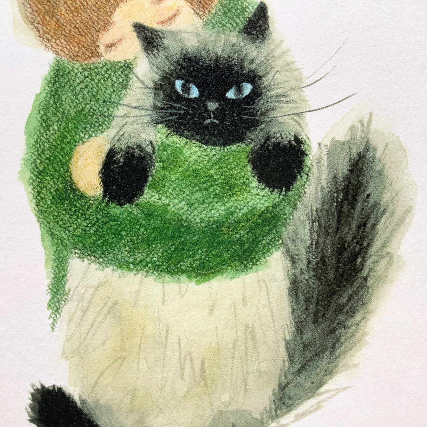 4Legs Postcard - Me and The Cat 01