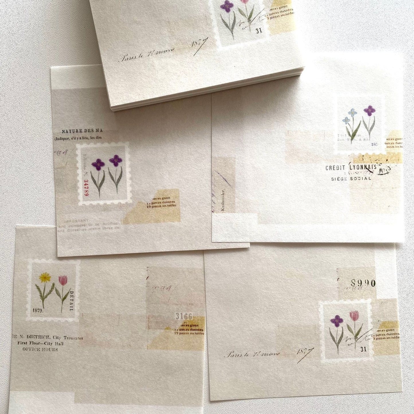 Yohaku Memo Pad - Garden
