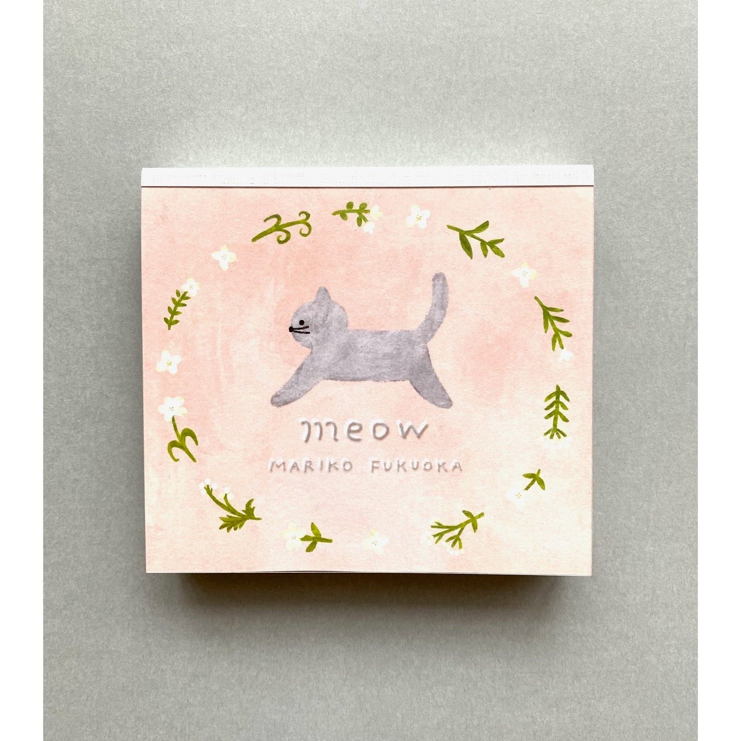 Cozyca Products x Mariko Fukuoka Block Memo Pad - Meow
