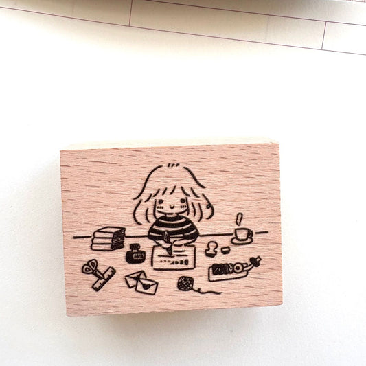 Eileen Tai Rubber Stamp - My Beautiful Mess