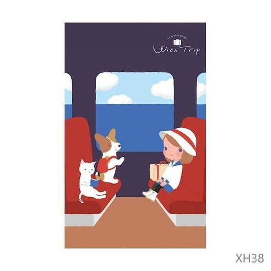 Ryoko Yomogida x Furukawa Paper Works With Trip Notebook - Window