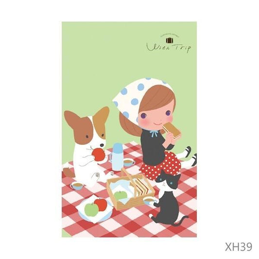 Ryoko Yomogida x Furukawa Paper Works With Trip Notebook - Picnic