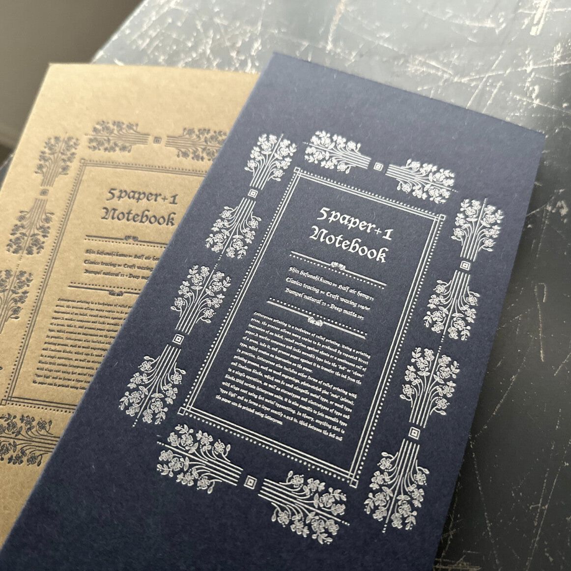 Oeda Letterpress 5 Paper Notebook